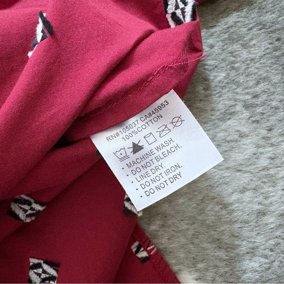 Ariat Peasant Top Chimayo Blouse - Picture 9 of 11